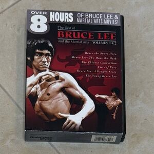 The best of Bruce Lee & the Martial Arts 2 DVD volumes over 8 hours